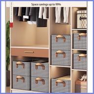 ◷ ☬ ☻ Drawer Iron Clothes Storage Box with Cover Dustproof Wardrobe Organizer Dora Box Drawer for C