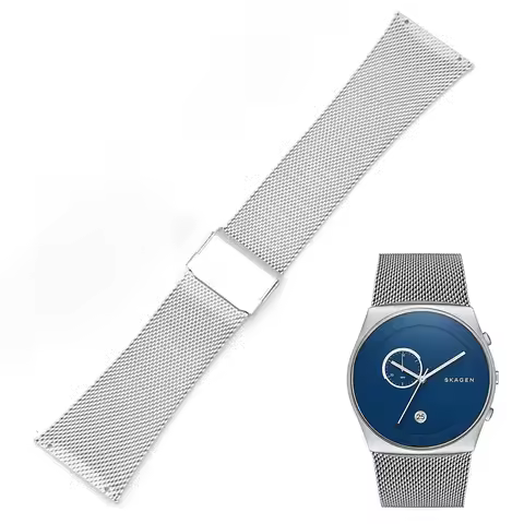 Replacement Watch Band for Skagen Mens Watches 30mm with Screws