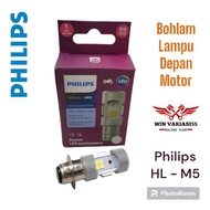 Bohlam lampu depan motor HL - M5 philips ultinon essential LED 6500 K