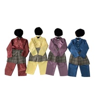 Indonesia Set Boy Brunei Asean Costume Children Sister 3-12 Years
