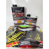 AIKKA AK1050PRO+ 2:1 2K High Solid Clear ( Buy 1 set Ak1050pro+ clear Free 1pc T-shirt Aikka )