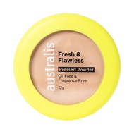 Phấn phủ kiềm dầu dành cho da dầu và da nhạy cảm Australis Fresh & Flawless Pressed Powder-Hàng Úc