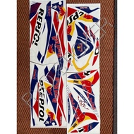 STICKER HONDA DASH 110 V1 REDBULL REPSOL