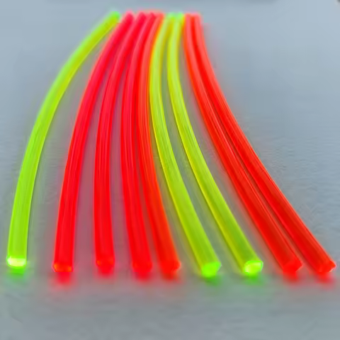 3pcs 4 Inches Fiber Optic Bow Sight Fiber Red Green Orange 1.5/2/.0/2.5/3mm Slingshot or Compound Bo