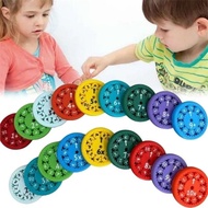 Spinning Spinner Toy & Multiplication Counter Tool, 9 pieces | Spinning Spinner Toy 059 | Children's