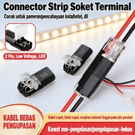 Fast Connection 2 pin led connector/low voltage wire connector/10 pcs D2 Block Terminal Socket Conne