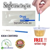 Single Urine Drug Test Strip (AMP / OPI / THC / KET / BDZ / MET / COC / MDMA / MOR)