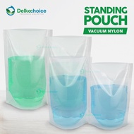 Nylon Standing Pouch - Liquid Plastic Packaging 16X27 ||