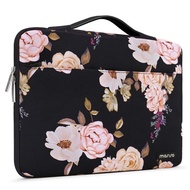Laptop Bag Case Notebook Handbag with Trolley Belt Mac Sleeve Briefcase for Macbook Pro Air 13 14 15 15.6 16 inches Men Women