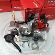 Kunci Kontak plus Kunci Jok Supra x 125 Key Set 35010-KVL-N00 HGP Free Gembok Cakram