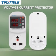 Socket Safe Protect ปลั๊ก เต้ารับ ป้องกันไฟตก ไฟเกิน กระแสเกิน 220V 16A ปรับตั้งค่าป้องการได้ TVPS1-