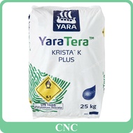 25KG YaraTera Krista K Plus Potassium Nitrate PN Yara Baja Fertilizer Fertiliser