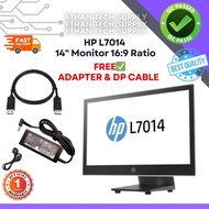 🇲🇾【CHEAPEST】HP L7014 14” LCD Monitor | HD 1280×1024 | 60Hz | DP Only | TN Panel | Office POS CCTV Mo