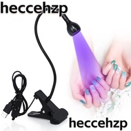 HECCEHZP UV Lamp, USB Flexible Tube Led Curing Ultraviolet Lights, hot Mini Desk Light Clip-On UV Gel Curing Light Lampe