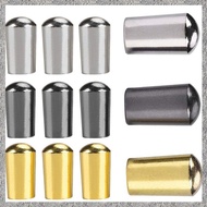 3Pcs Guitar Switch Tip, 3 Way Toggle Switch Knob Tip Cap Copper For Lp Electric Guitar