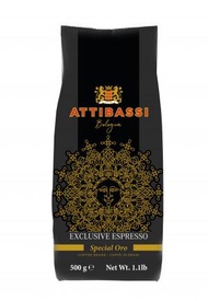 ATTIBASSI - Crema d’oro – 意大利咖啡豆 [70% Arabica] 500g 【此日期前最佳：09/24 】