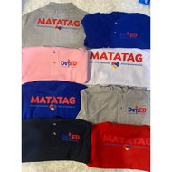 DepEd Matatag Polo Shirt Unisex Good Quality