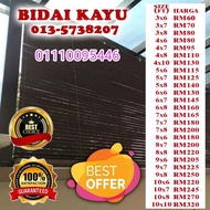 READY STOCK 10X10 🎊🎉💯 Bidai kayu meranti ( SAIZ PANJANG ) bidai murah murah