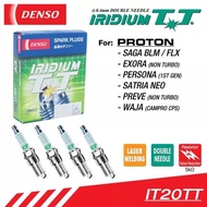 🔧 IT20TT DENSO IRIDIUM TT 4714 4PCS PROTON CAMPRO FLX BLM PERSONA GEN2 PREVE EXORA FOCUS SPARK PLUG