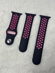 100% Apple Orignial Apple Watch 41mm Nike Sport Band Pink/Black 🩷🖤