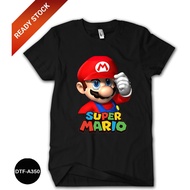 KATUN Mario Bros T-Shirt Children's Clothing 24s Combed Cotton DTF-A350