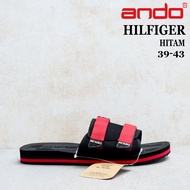 Sandal Pria ANDO - LOWELL & HILFIGER & ARMANI 03 - size 38-43 - sandal slide - sandal slip on - sand