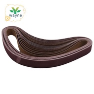 15 Pcs 1X30 Inch Aluminum Oxide Sanding Belts Heavy Duty Sanding Belts Multipurpose Abrasive Belts f