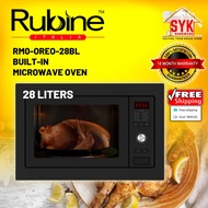 SYK (FREE SHIPPING) RUBINE RMO-OREO-28BL(28L)/ELBA EMO-Q2881B(23L) Built In Oven Grill Microwave Ove