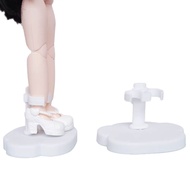 30cm Fat Doll Standing Stand 6 Points bjd Doll Thickened Display Stand Barbie Doll Support Stand
