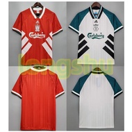 Retro jersey 1993 1995 liverpool home away retro soccer jersey football clothes shirt S-XXL