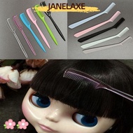 JANELAXE932JN 5pcs Plastic Comb, Cute Transparent Eyelash Eyebrow Comb,  9cm/10.3cm/7.5cm Dollhouse 