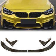 Suitable for Bmw M3/M4Front Lip F80F82Modification MP Split Front Lip Integrated Front Lip Glossy Bl