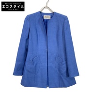 Jun Ashida SJ0105 藍色絲毛無色外套 7 碼（二手）