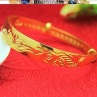 916 pure 916gold bracelet Pisces bracelet Women in stock