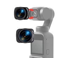 DJI Osmo Pocket 2/Osmo Pocket 1 Gimbal Wide Angle Lens 100° Wideangle Lens Magnetic Attached Camera Extra Lens Vlog Accessory