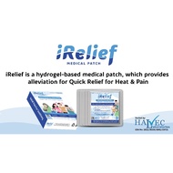 IRELIEF MEDICAL COOL PATCH quick relief for COVID sequelae, dry cough, fever, headache