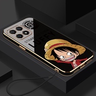 Casing Honor X9C SMART 5G Honor X8 4G Honor X6 4G X6B X6S 4G Honor X7C Phone Case LUFFY Silicone pre
