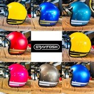 Grayfosh G57 Era 3 Pin Helmet X-dot Gracshaw Replica MS88 SGV Multi-Colour Removable Sponge Cafe Rac