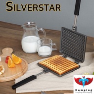 [SILVERSTAR] Silver Star OIC PRO Induction IH Square Waffle Pan Detachable Waffle Frying Pan (Made i