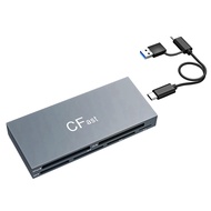 yunhaoSK-6 in 1 for CFast Card Reader USB C for CFast 2.0 Simultaneous Read Reader for CFast/ MS/SD 