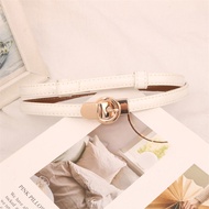 Genuine Leather Thin Belt Womens Summer 2024 Match Dress Sweater Waist Inpaint Decorative Small Leat