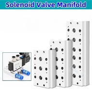 Pneumatic Solenoid Valve Manifold 4V210-08 4V220-08 Base Board Air Exhaust Plate Airtac Type 4V200 2