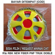 Weldop R16 Dop Truk Dobel Ring 16 Model Rbk New Bahan Fiber, Wheeldop Wildop Weldof Wildof Dop Varia