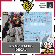 COPY GHOST DECAL RG MK II AEUG DECAL