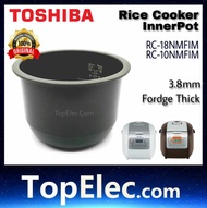 Original Toshiba rice cooker inner pot RC-18NMFIM 1.8 little 3.8MM periuk nasi DALAm rice cooker-Top