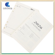 📅 1 Set Monthly Agenda Refill White A5 11.8X5.5X0.6In for Office & Home Use