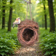 Sarang burung jerami gantung, sarang burung rumput, sarang burung, sangkar burung, kotak pembiakan r