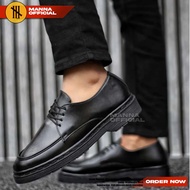 Men's Black Oxford Work Shoes
