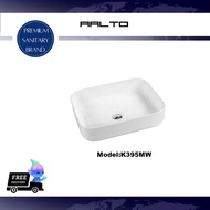 Bathroom Rectangular Vessel Sink Countertop Ceramic Cabinet Basin Porcelain White Top Wash Basin K39