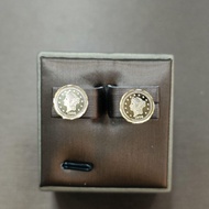 22k / 916 Gold Queen Coin Earring